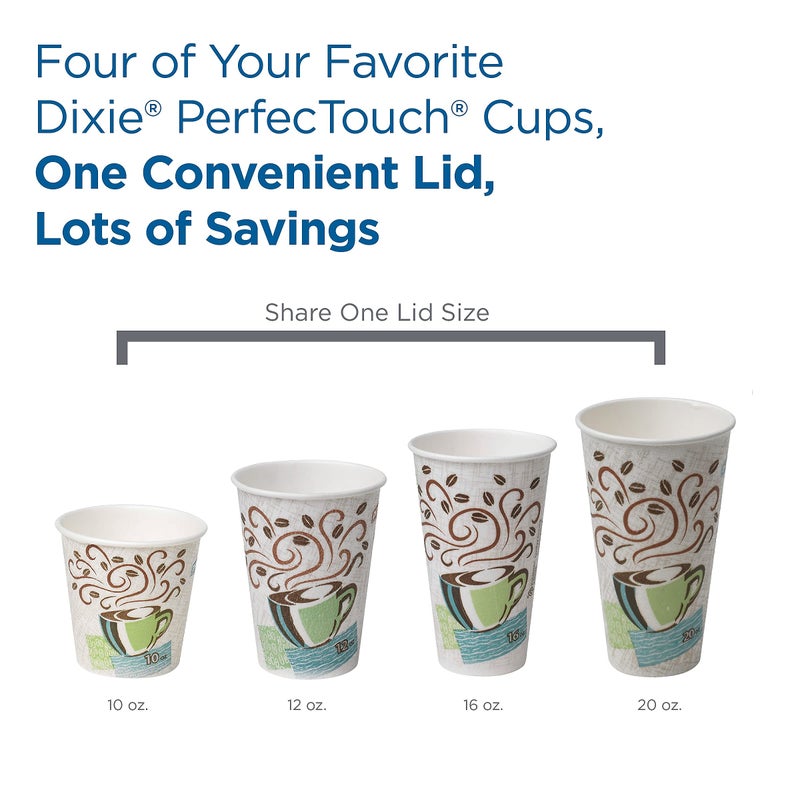 Georgia-Pacific DXE5356CD Dixie Hot Cups, Paper, 16Oz, Coffee Dreams Design, Pack of 50 - Image 4